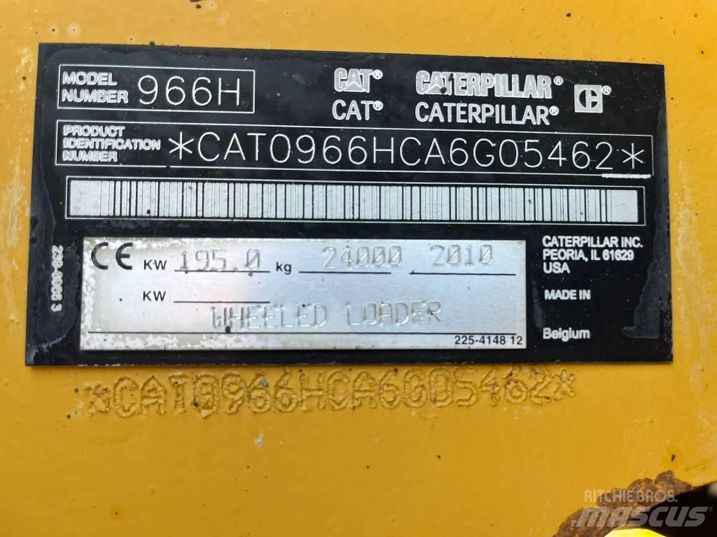CAT 966 H Iekrāvēji uz riteņiem