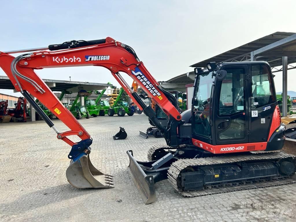 Kubota KX 80-4 Vidēja lieluma ekskavatori 7 t - 12 t