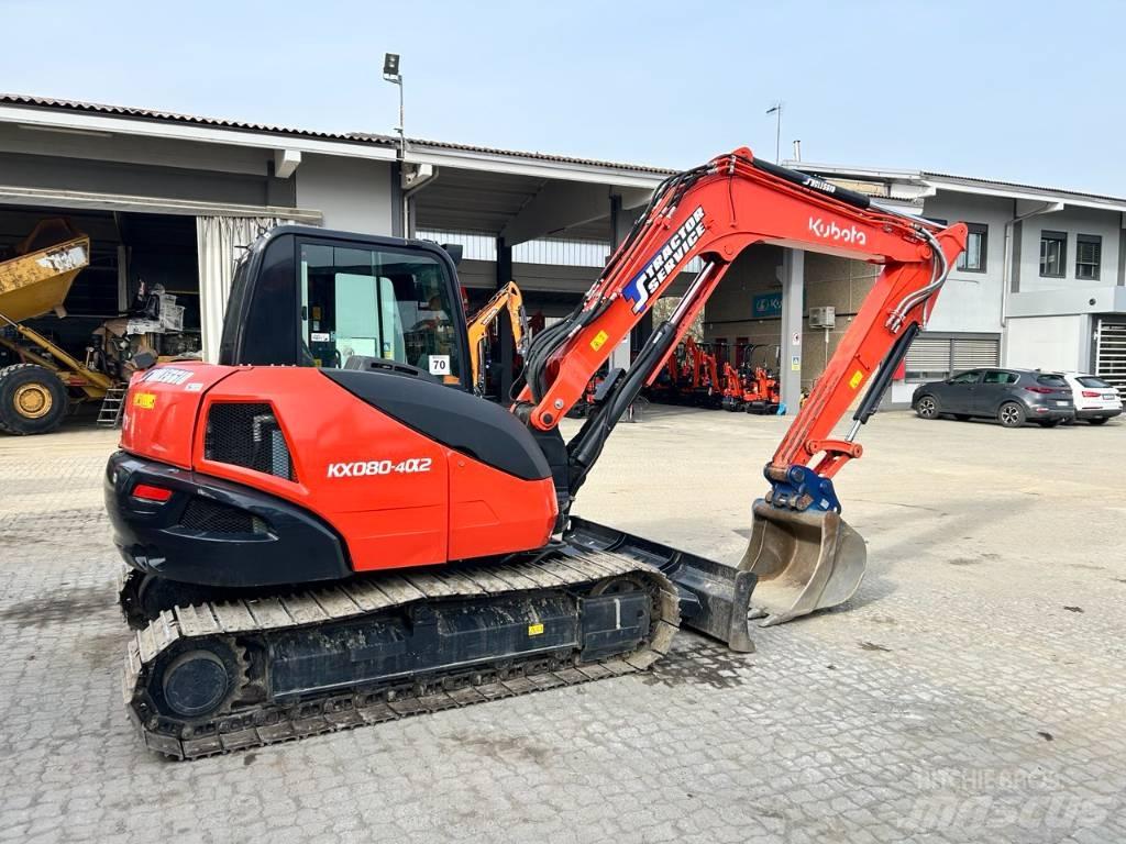 Kubota KX 80-4 Vidēja lieluma ekskavatori 7 t - 12 t