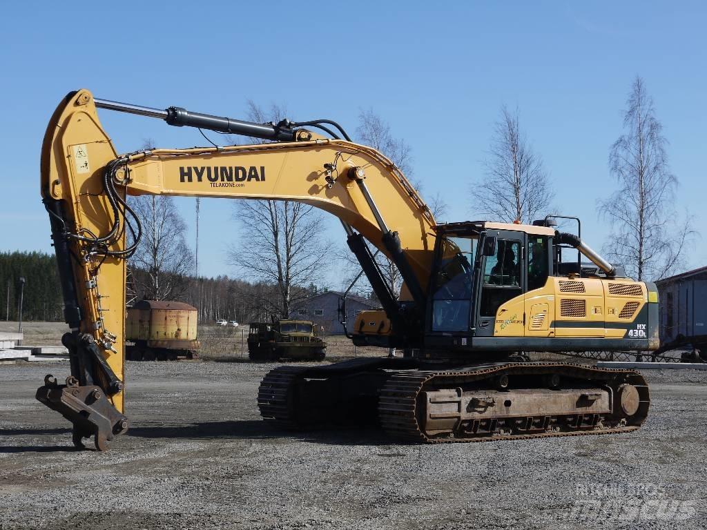 Hyundai HX 430 L Kāpurķēžu ekskavatori
