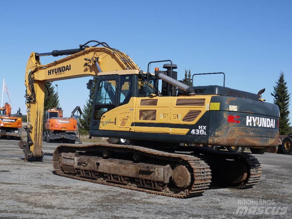 Hyundai HX 430 L Kāpurķēžu ekskavatori