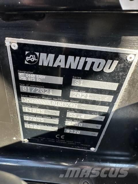 Manitou MT 1440 Teleskopiskie manipulatori