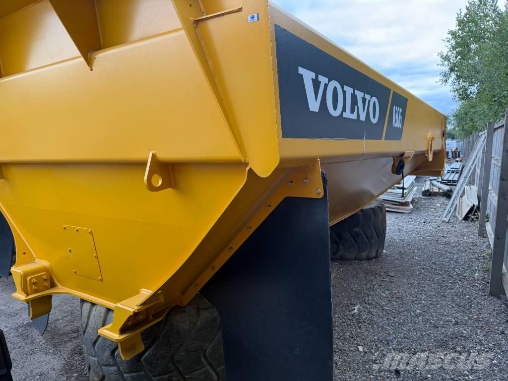 Volvo A 30 G Šasija un piekare