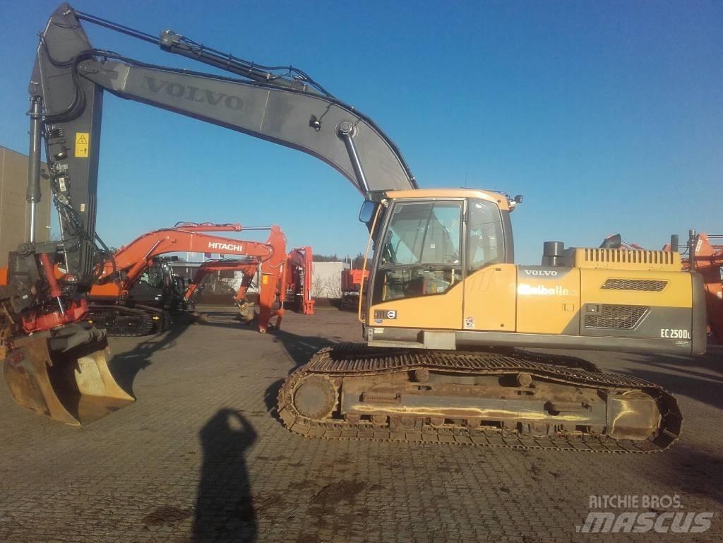 Volvo EC250DL Kāpurķēžu ekskavatori