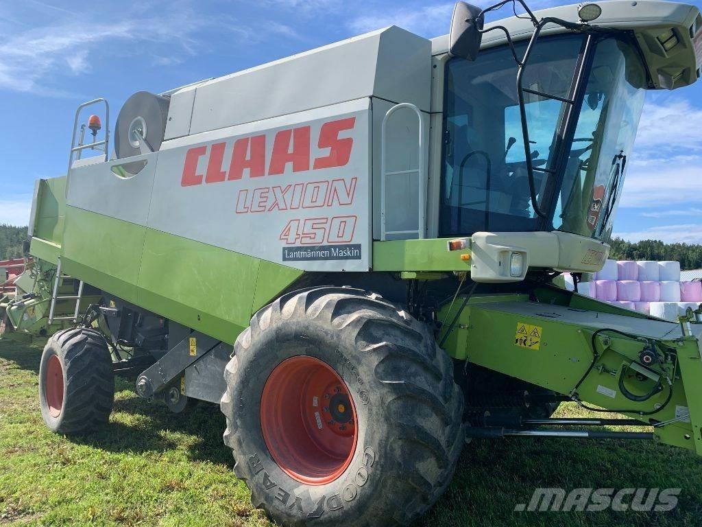CLAAS Lexion 450 Ražas novākšanas kombaini