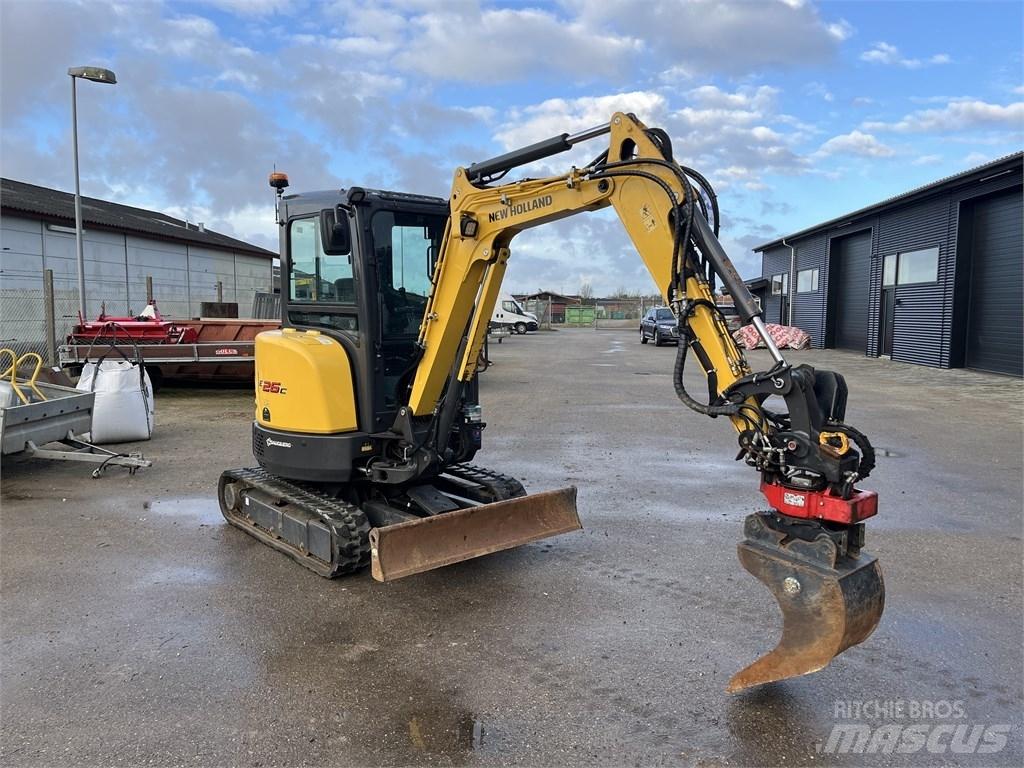 New Holland E 26 C Mini ekskavatori < 7 t