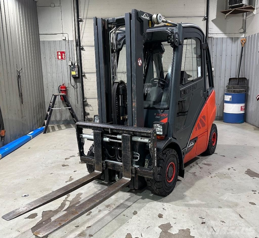 Linde H20D-02 Tehnika ar dīzeļa dzinēju