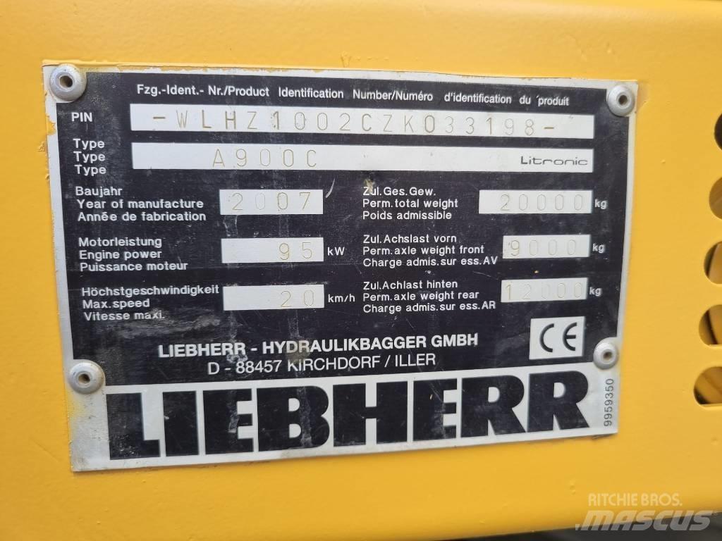 Liebherr A 900 C Ekskavatori uz riteņiem