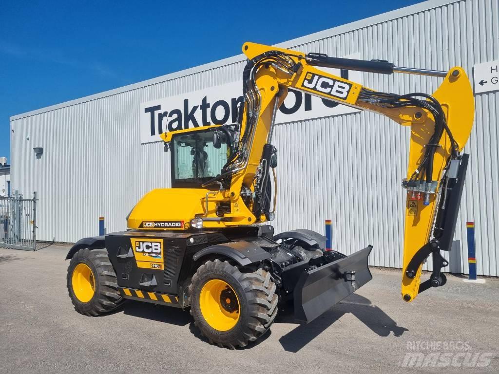 JCB Hydradig 110W Ekskavatori uz riteņiem