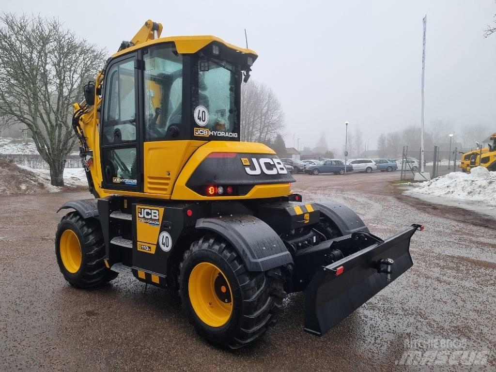 JCB Hydradig 110W Ekskavatori uz riteņiem