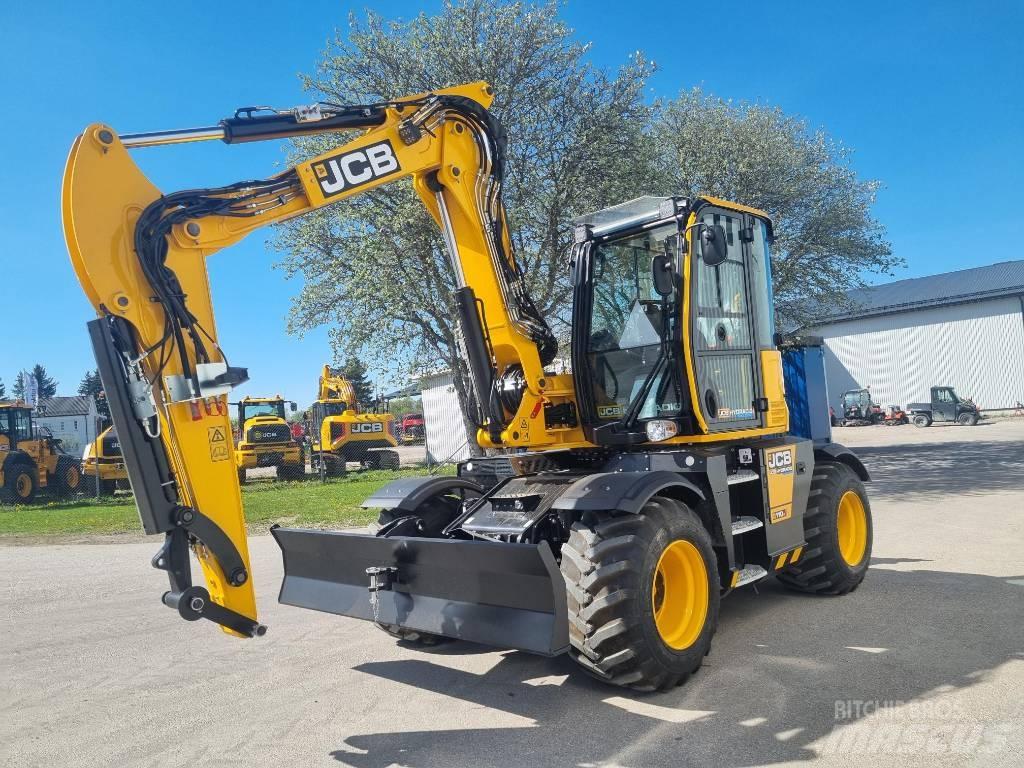 JCB Hydradig 110W Ekskavatori uz riteņiem