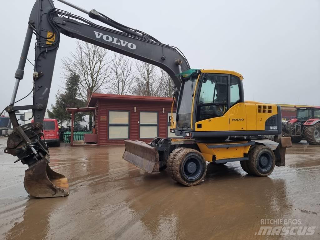 Volvo EW160 C Ii Ekskavatori uz riteņiem