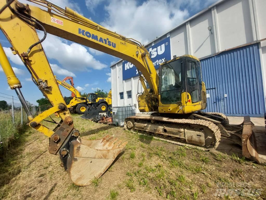 Komatsu PC138US-8 Kāpurķēžu ekskavatori