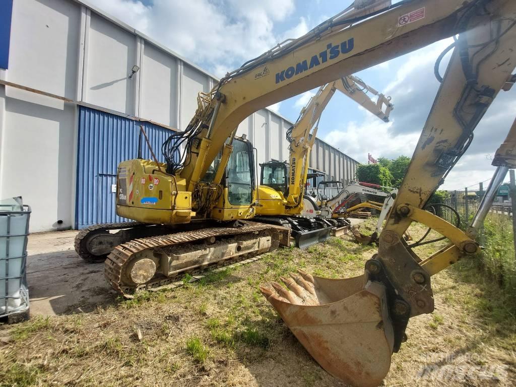 Komatsu PC138US-8 Kāpurķēžu ekskavatori