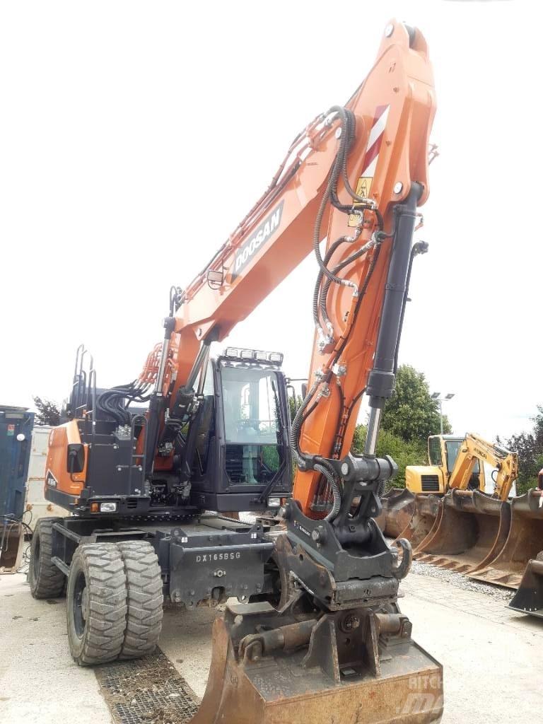 Doosan DX165 WR-7 Ekskavatori uz riteņiem