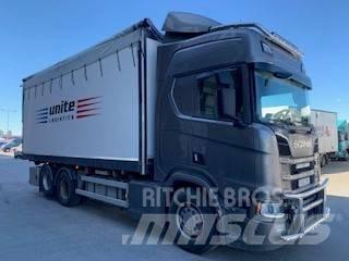 Scania R580 Flisbil Koka skaidu vedēji
