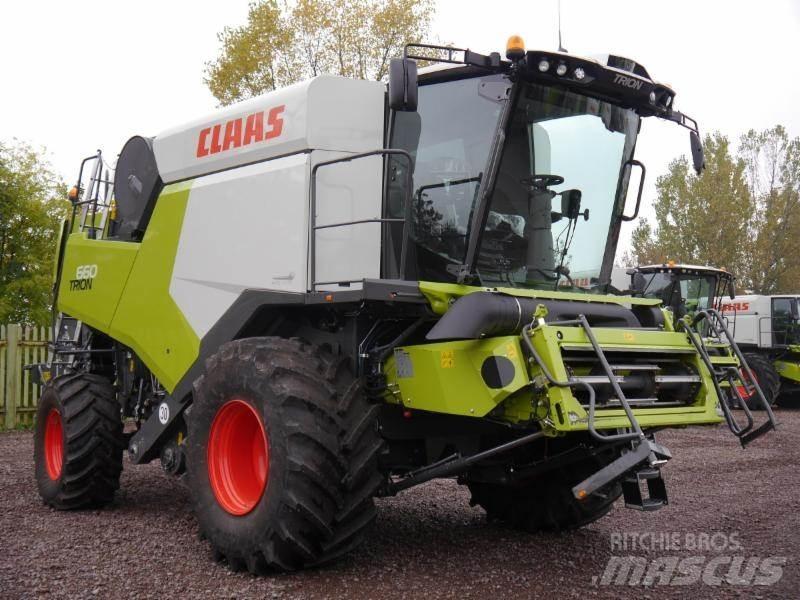 CLAAS TRION 660 Ražas novākšanas kombaini