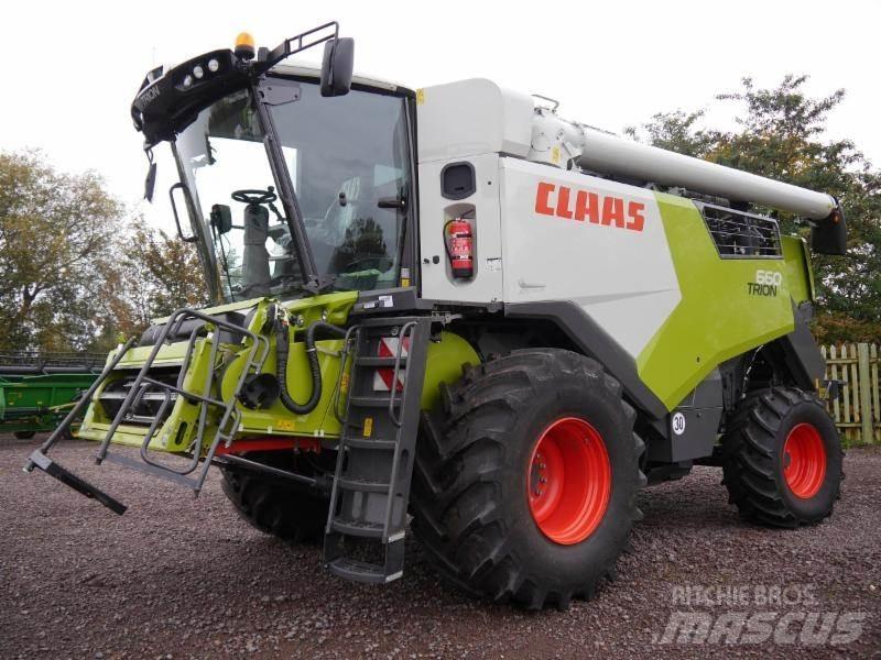 CLAAS TRION 660 Ražas novākšanas kombaini