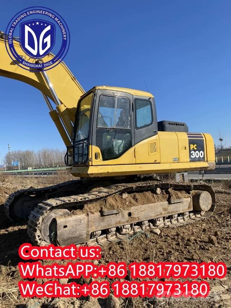Komatsu PC 300-7 Kāpurķēžu ekskavatori