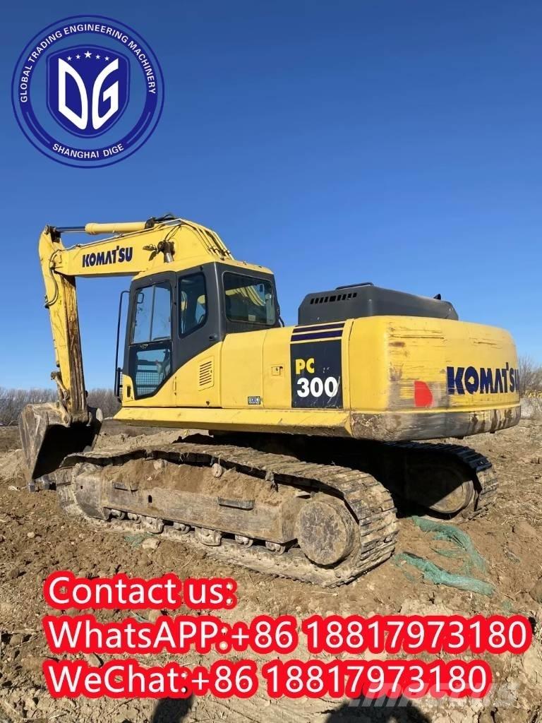 Komatsu PC 300-7 Kāpurķēžu ekskavatori