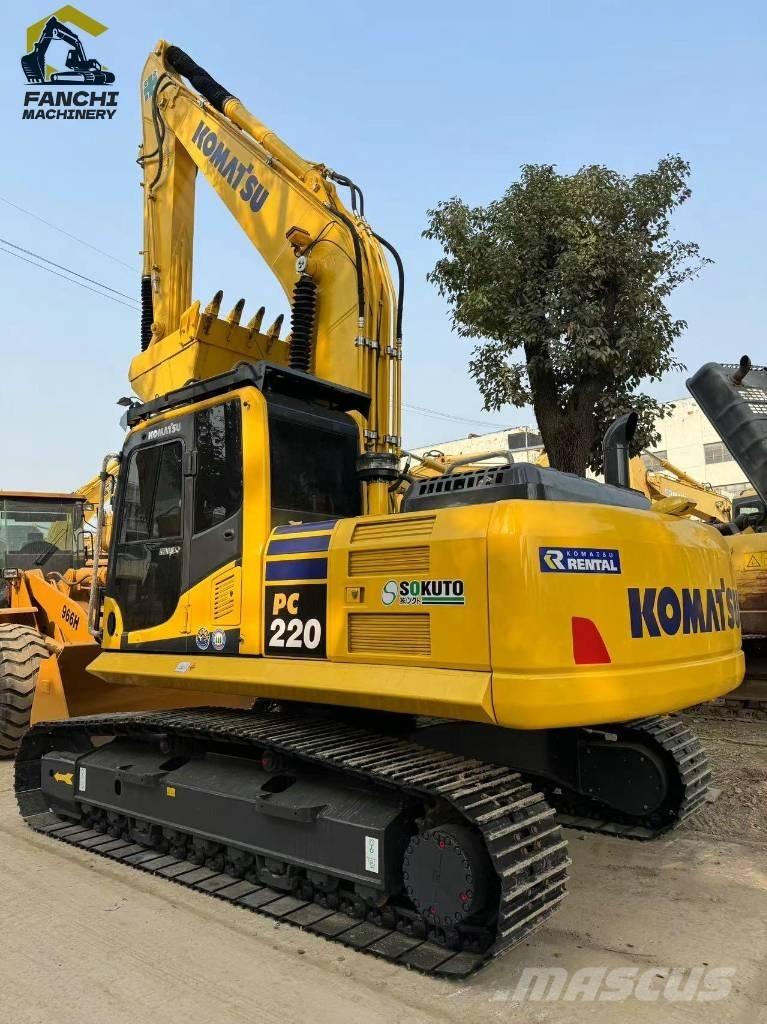 Komatsu PC 220 LC Kāpurķēžu ekskavatori