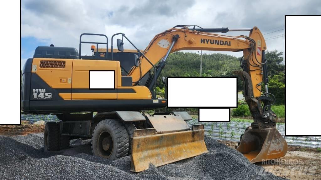 Hyundai HW 145 Ekskavatori uz riteņiem