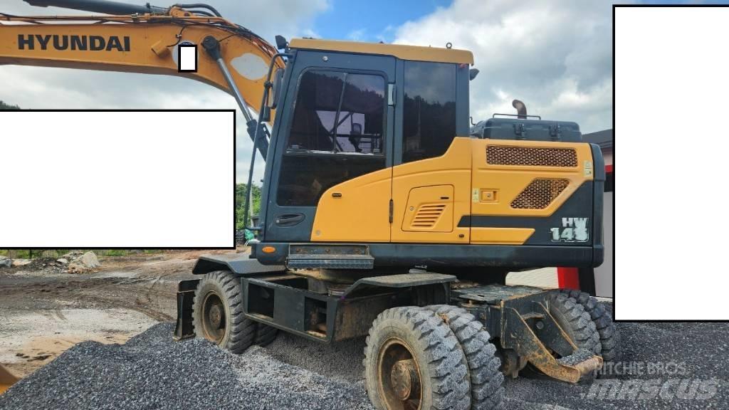 Hyundai HW 145 Ekskavatori uz riteņiem