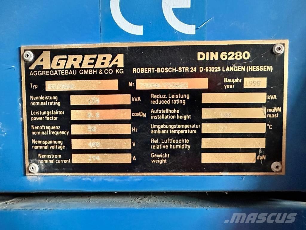Cummins Agreba Dīzeļģeneratori