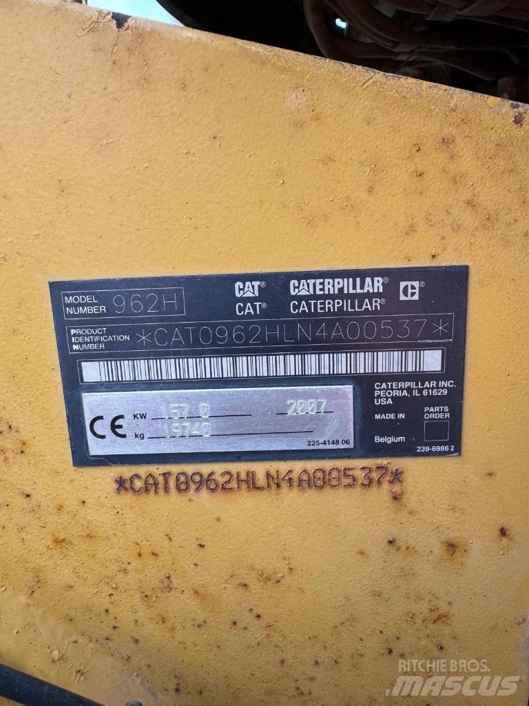CAT 962 H Iekrāvēji uz riteņiem
