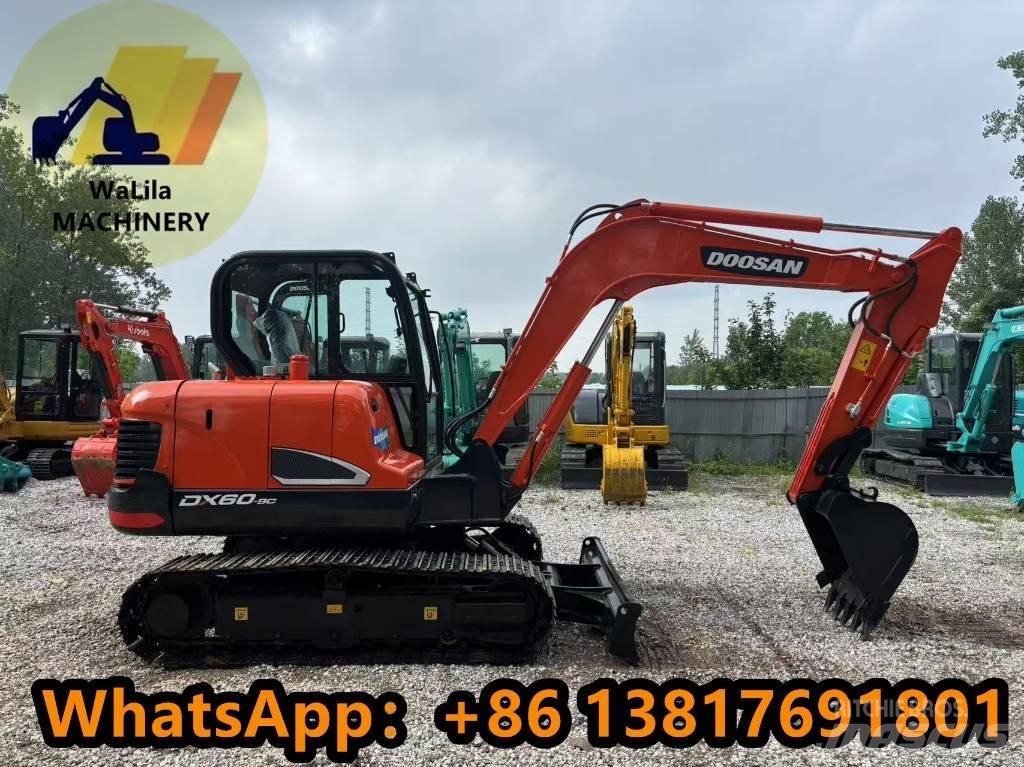 Doosan DX 60 Mini ekskavatori < 7 t