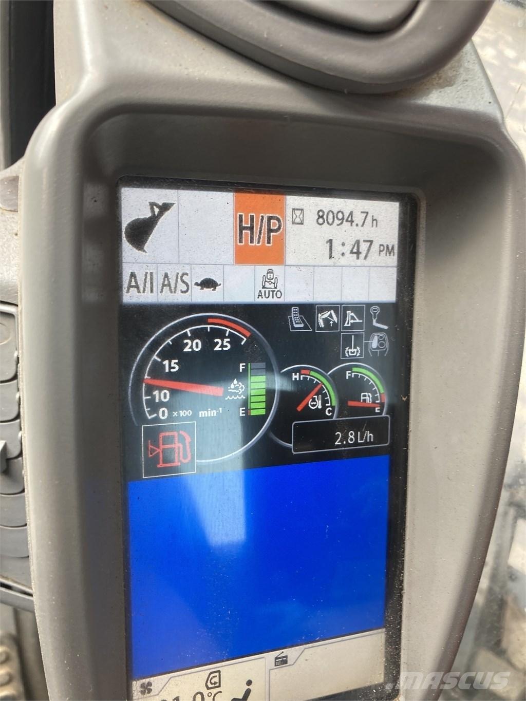 Hitachi ZX 145 W-6 Ekskavatori uz riteņiem