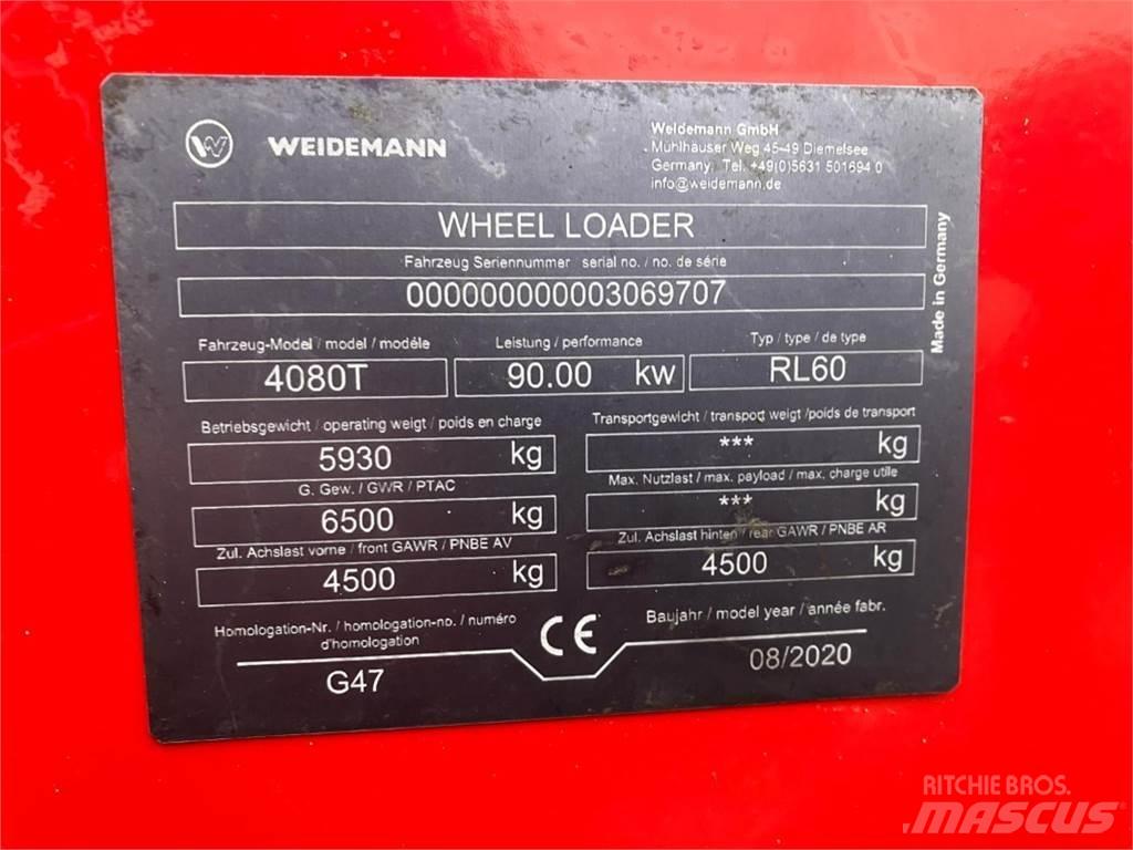 Weidemann 4080 T Teleskopiskie manipulatori