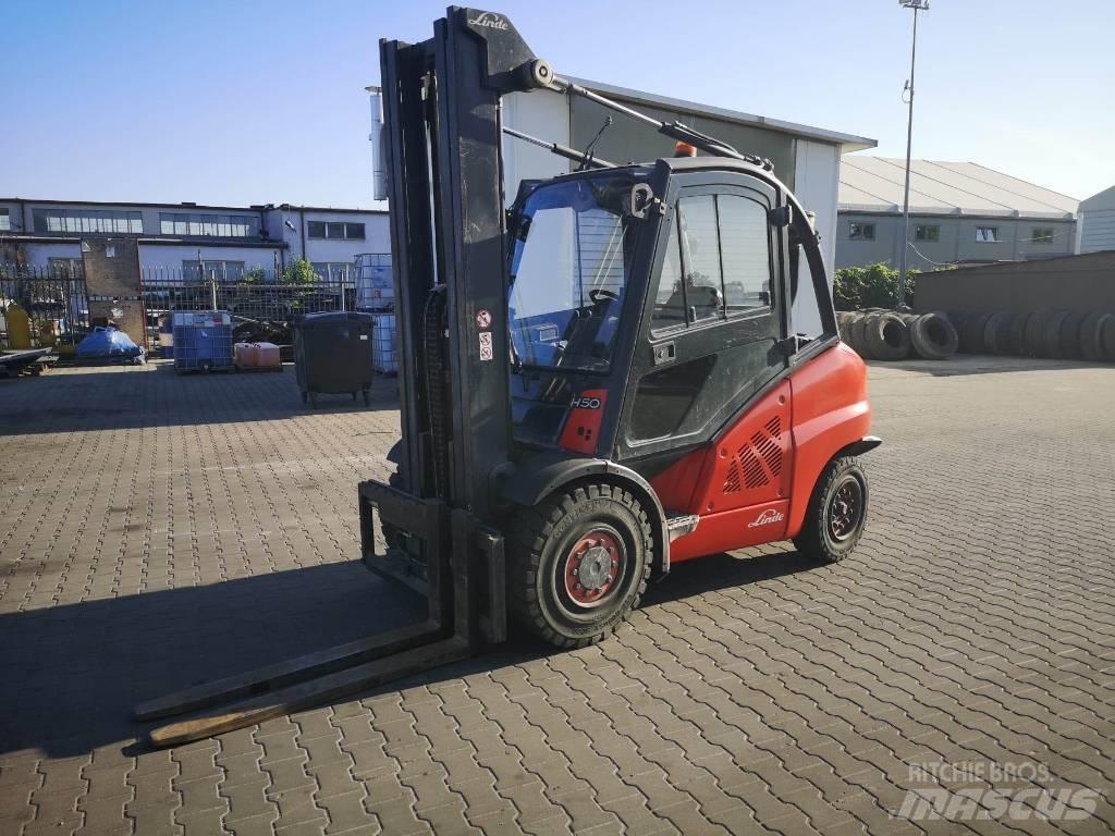 Linde Linde H50T-01 Tehnika ar dīzeļa dzinēju