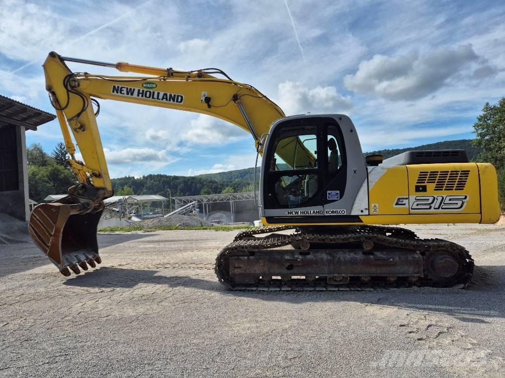 New Holland E 215 Kāpurķēžu ekskavatori