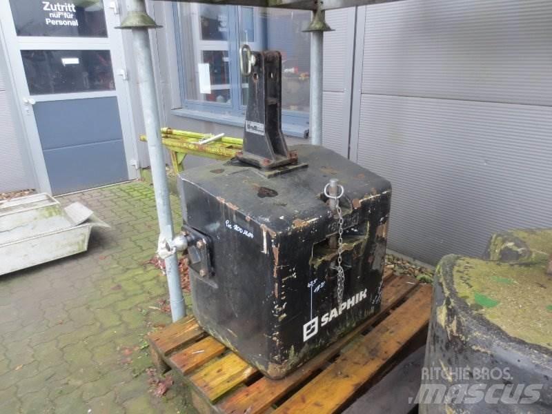 Saphir 1800kg MUFO Cits traktoru papildaprīkojums