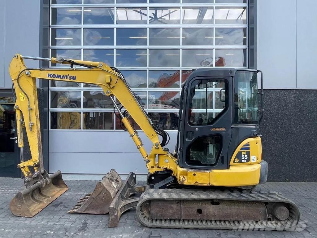 Komatsu PC55MR-3 Mini ekskavatori < 7 t