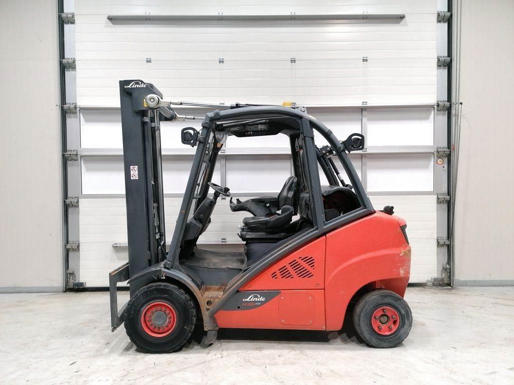 Linde H35T-02 LPG tehnika