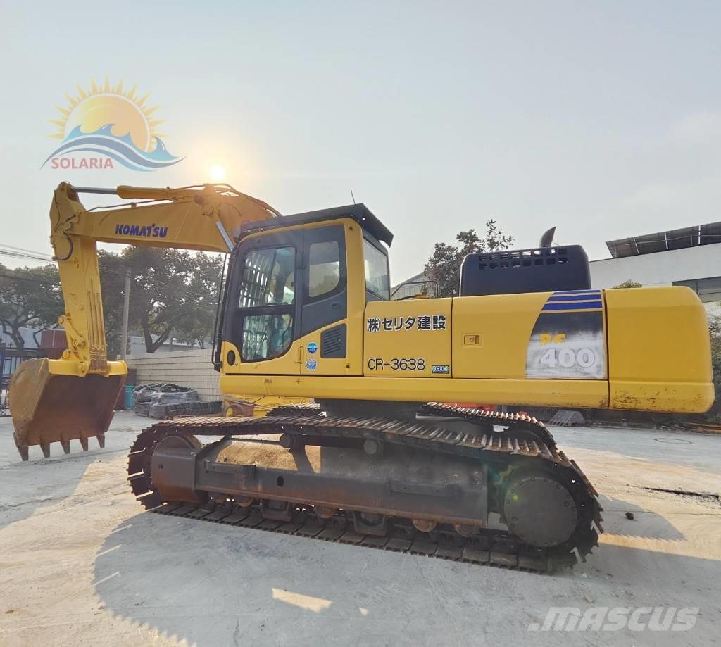 Komatsu PC 400-8 Kāpurķēžu ekskavatori