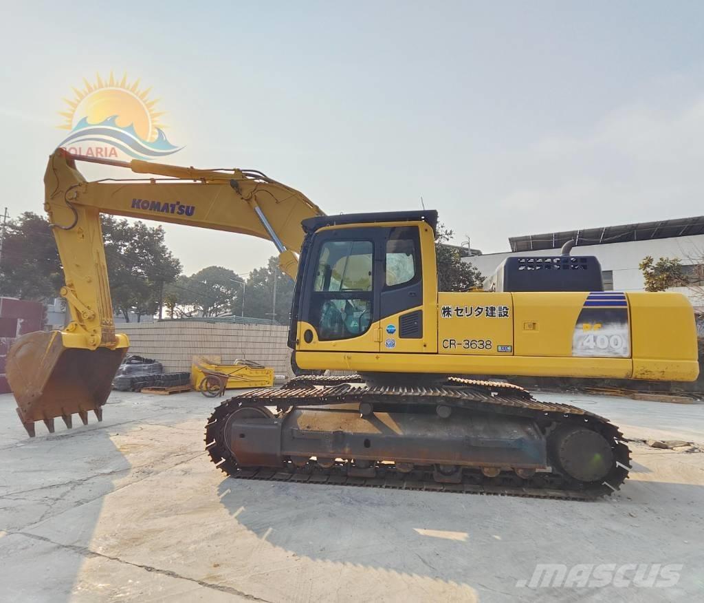 Komatsu PC 400-8 Kāpurķēžu ekskavatori