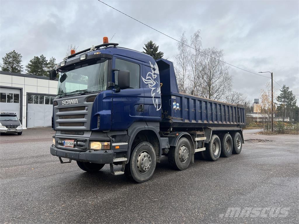 Scania R470 10x4 Pašizgāzējs