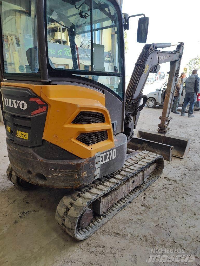 Volvo EC 27 D Mini ekskavatori < 7 t
