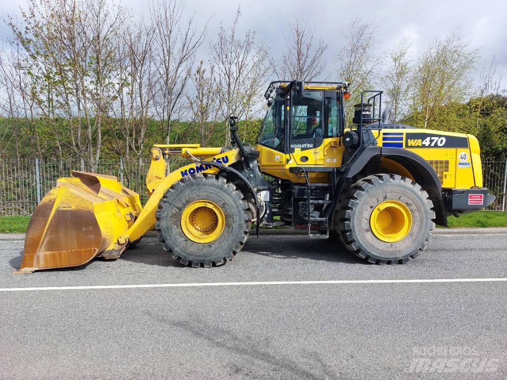 Komatsu WA470-8 Iekrāvēji uz riteņiem