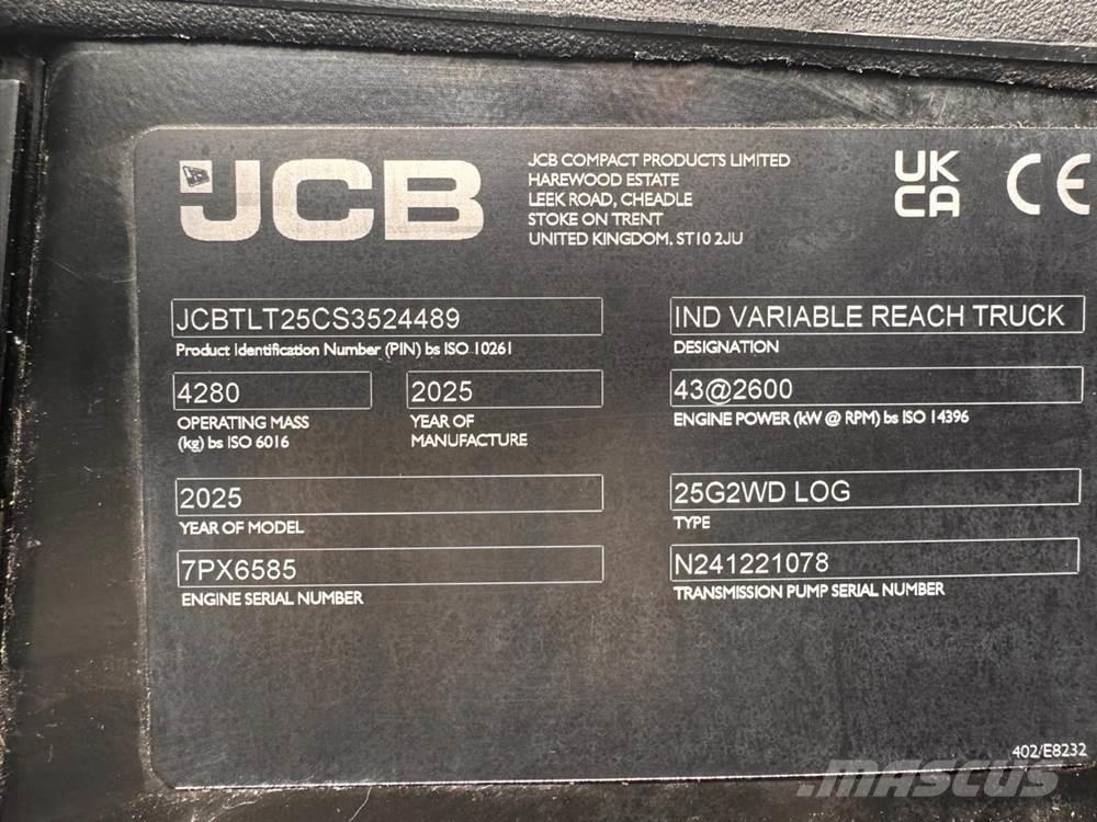 JCB TLT 25 Autokrāvēji - citi