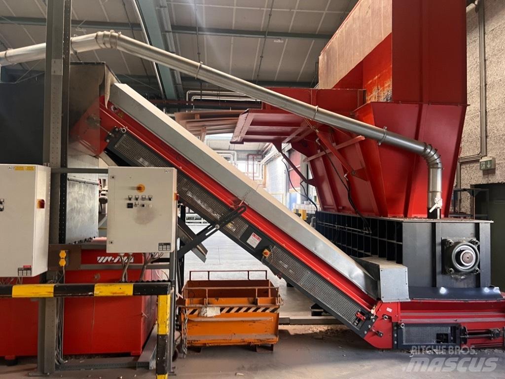 Weima HWV 3000 / WL12 Atkritumu smalcinātāji