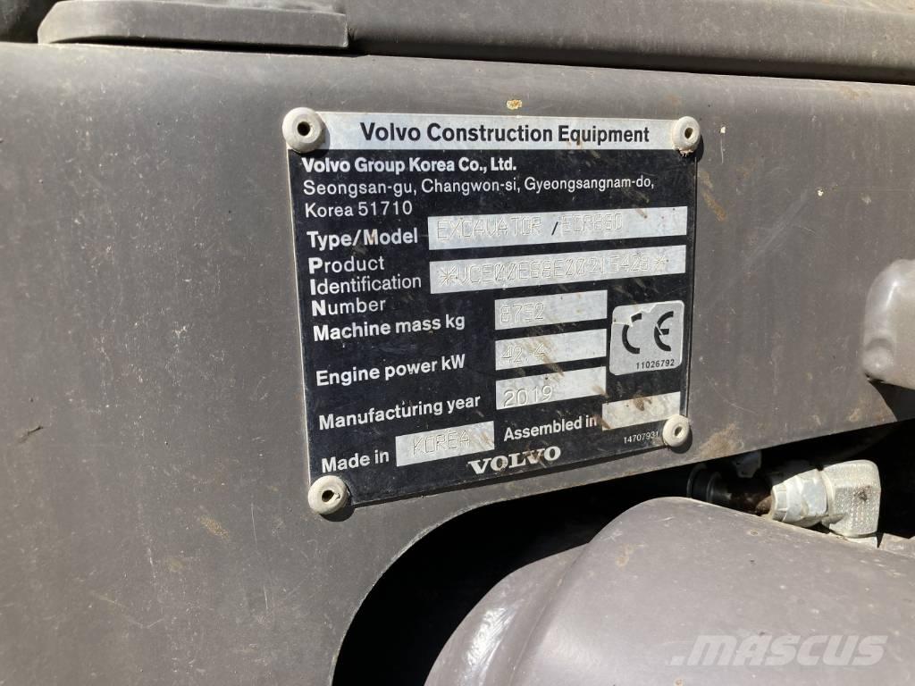 Volvo ECR 88 D Vidēja lieluma ekskavatori 7 t - 12 t