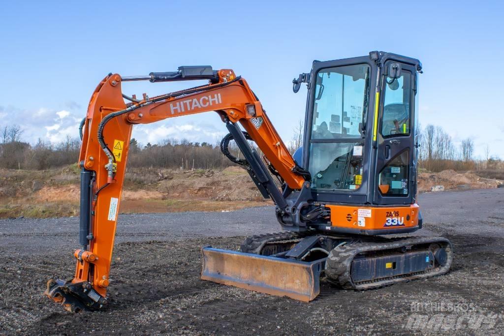 Hitachi ZX33U-6 Mini ekskavatori < 7 t