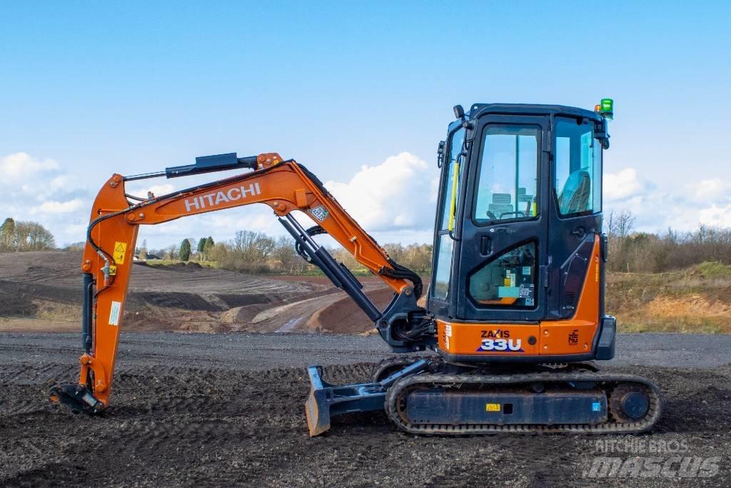 Hitachi ZX33U-6 Mini ekskavatori < 7 t