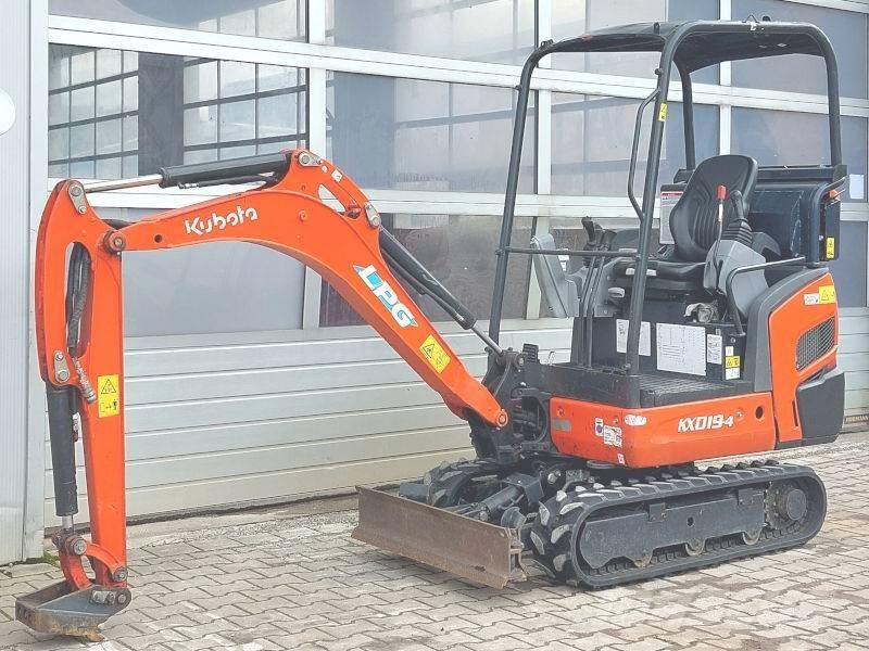 Kubota KX 019-4 LPG Mini ekskavatori < 7 t