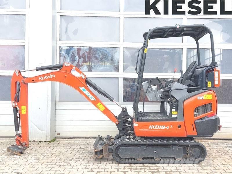 Kubota KX 019-4 LPG Mini ekskavatori < 7 t