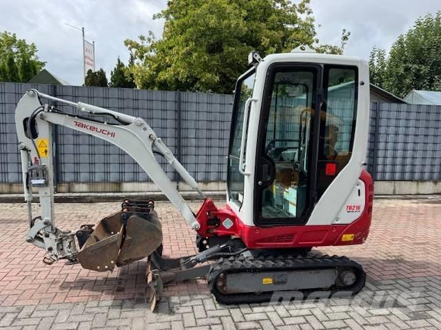 Takeuchi TB 216 Mini ekskavatori < 7 t